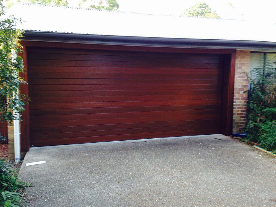 Knotwood Garage Door