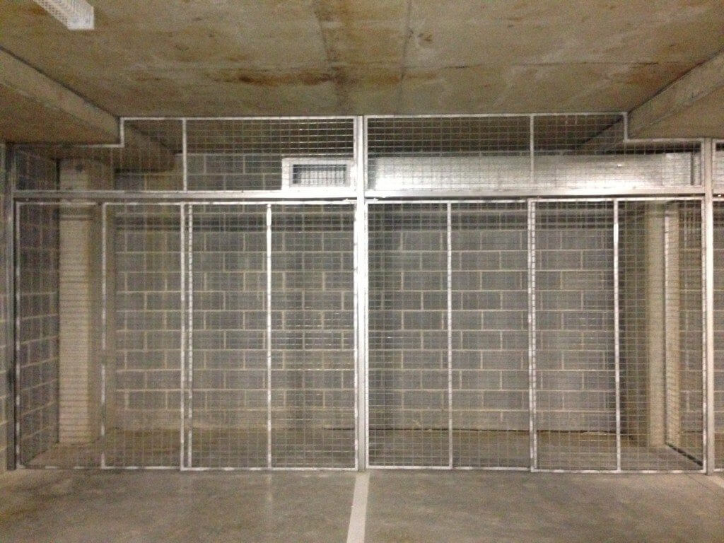Car Park Storage Cages, Bike Lockers & Partitions Sydney